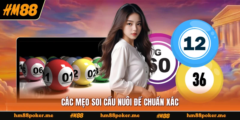 Các mẹo soi cầu nuôi đề chuẩn xác